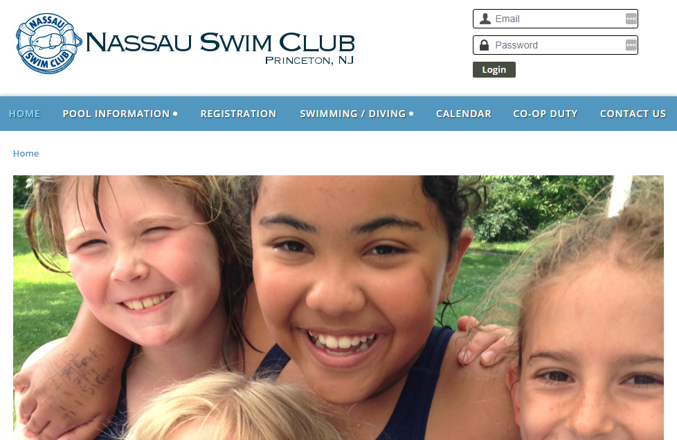 Nassau Swimming Club Software