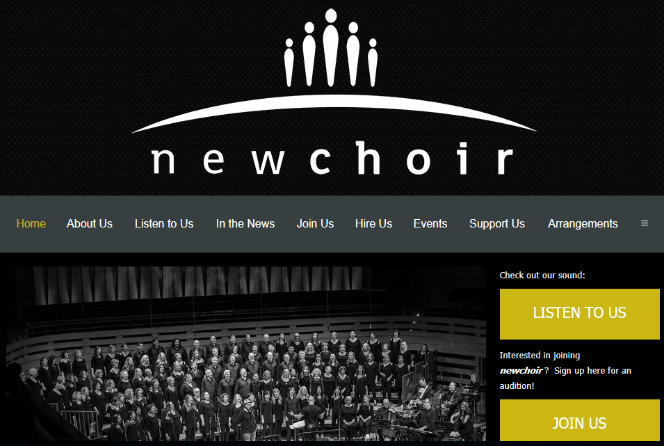 NC Membership Website Example