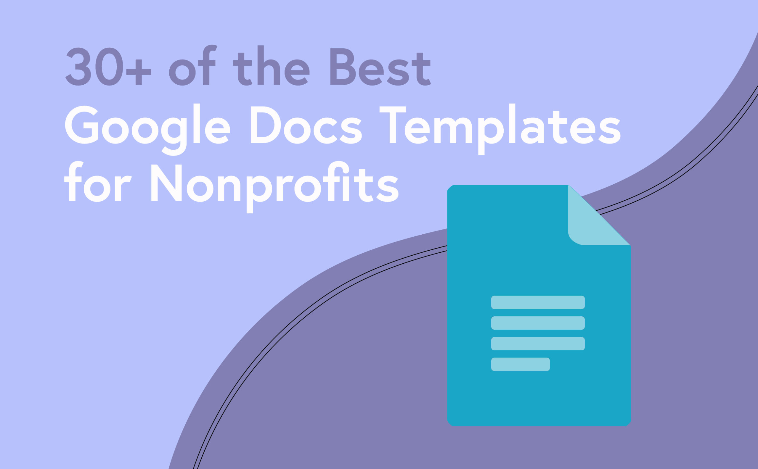 30+ of the Best Google Docs Templates for Nonprofits