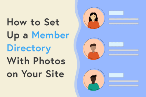 How to Set Up a Membership Directory With Photos on Your Site — Easy Template