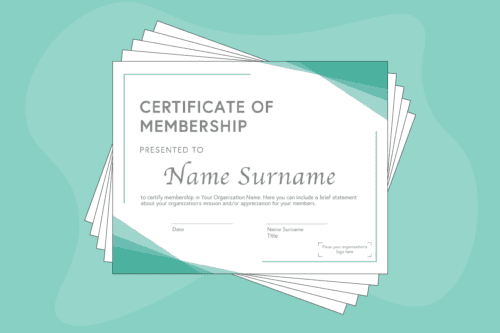 13 Free Membership Certificate Templates for Any Occasion