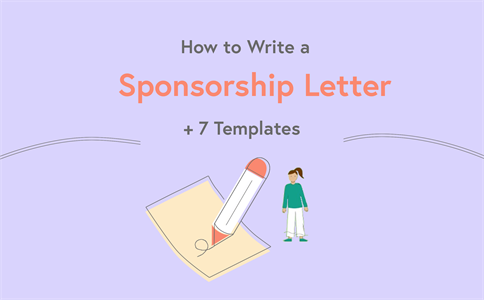 How to write a sponsorship letter