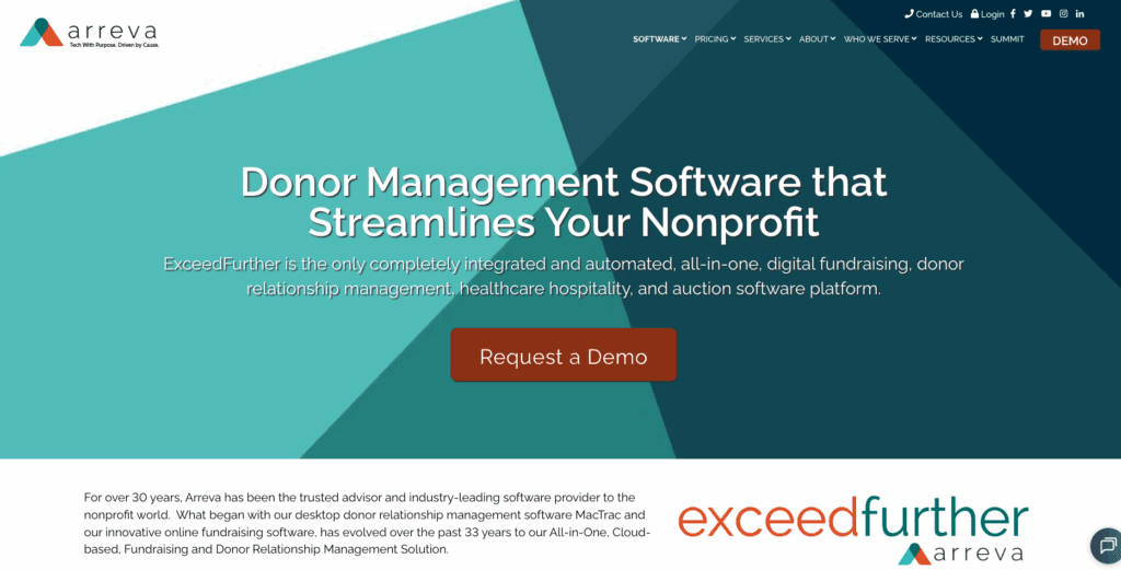 ExceedFurther Fundraising Software