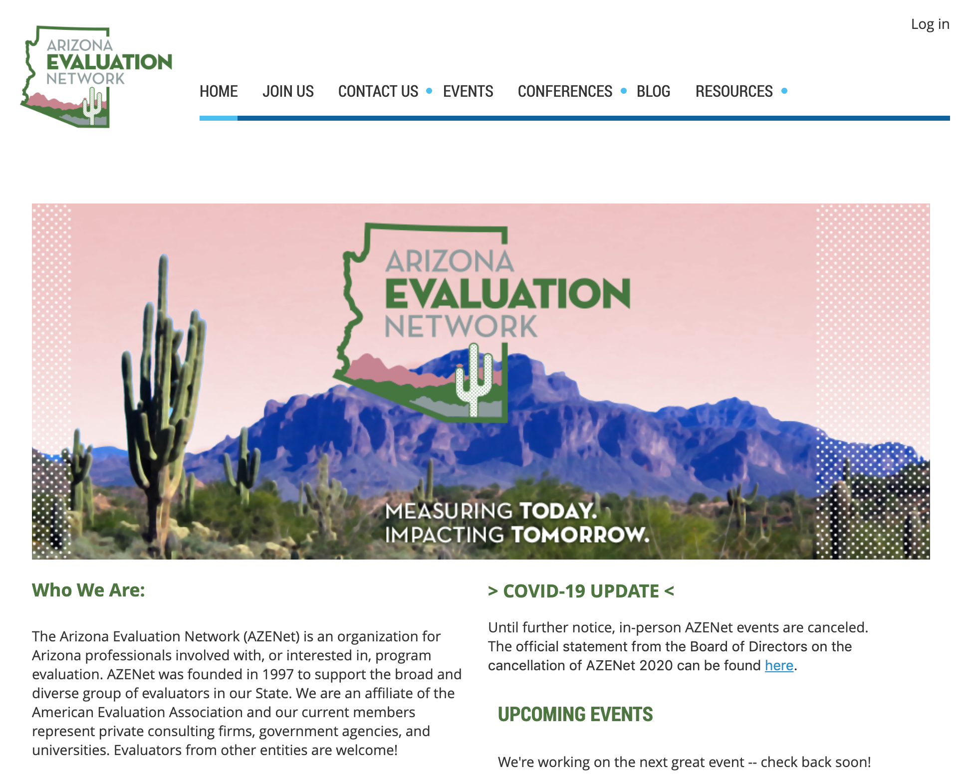 arizona evaluation network website
