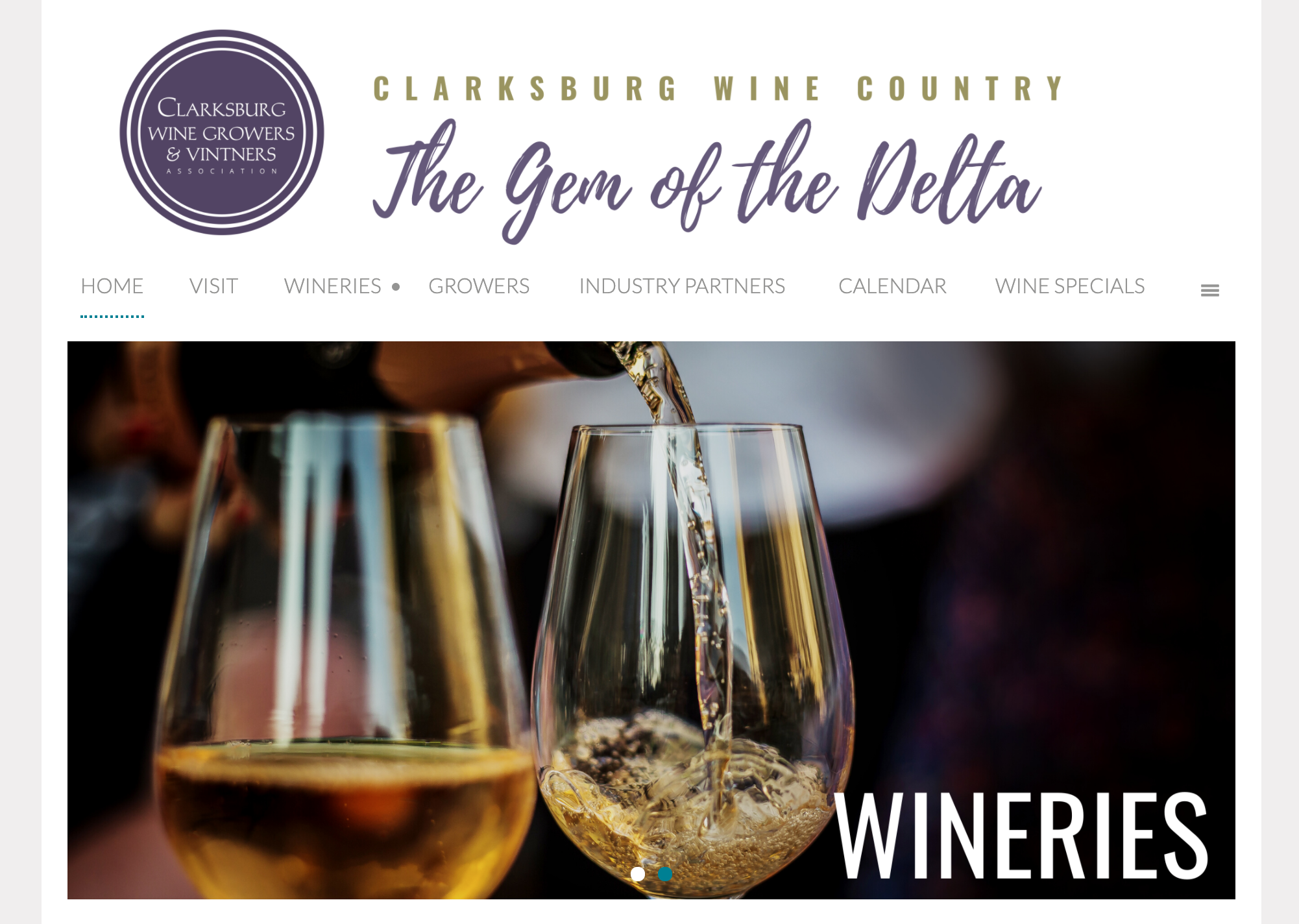 Clarksburg Wine Growers and Vintners Association website