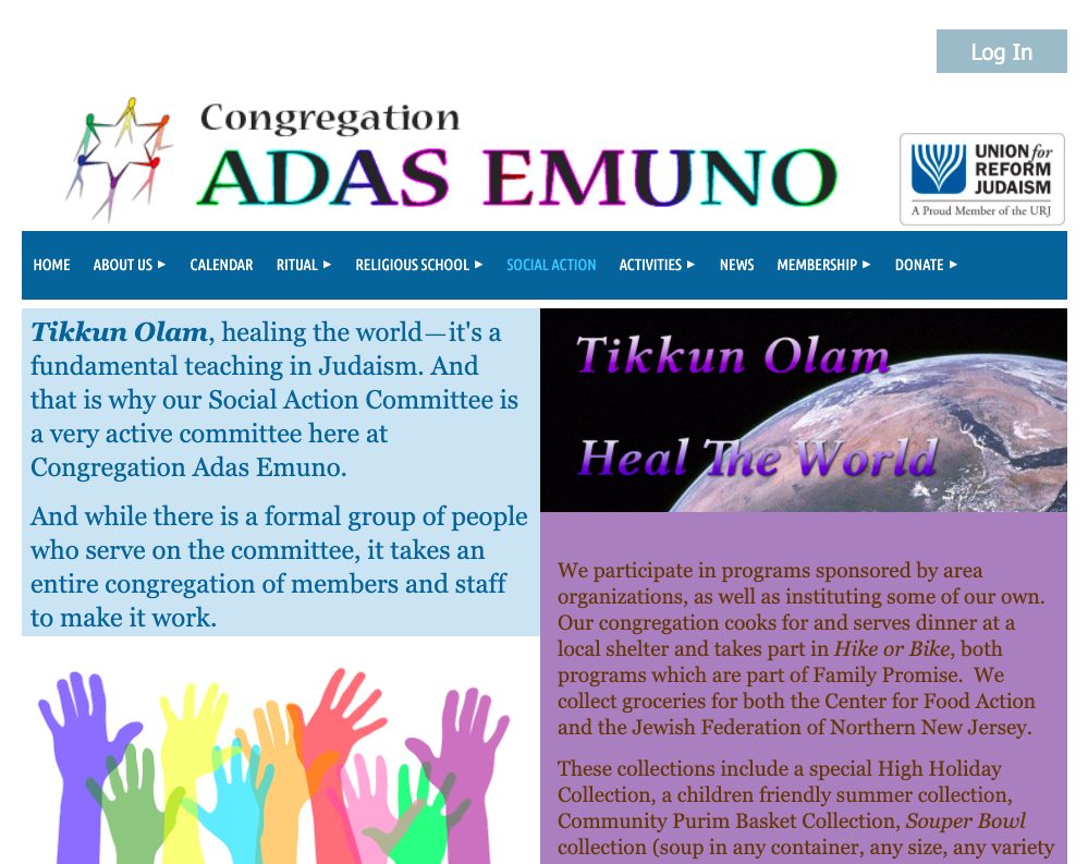 Congregation Adas Emuno Congregation Adas Emuno
