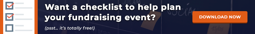 Fundraising event banner Fundraising event checklist download