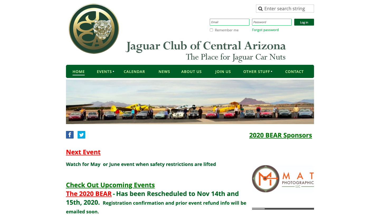 Jaguar Club of Central Arizona Jaguar Club of Central Arizona