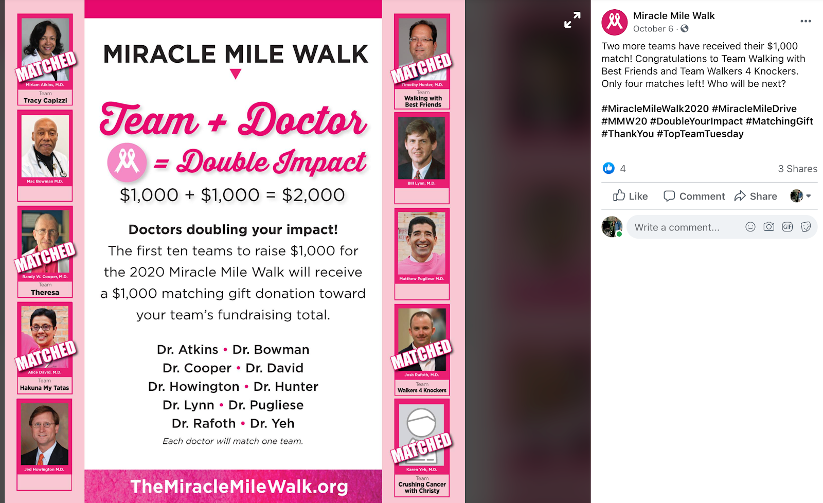 Miracle Mile Walk