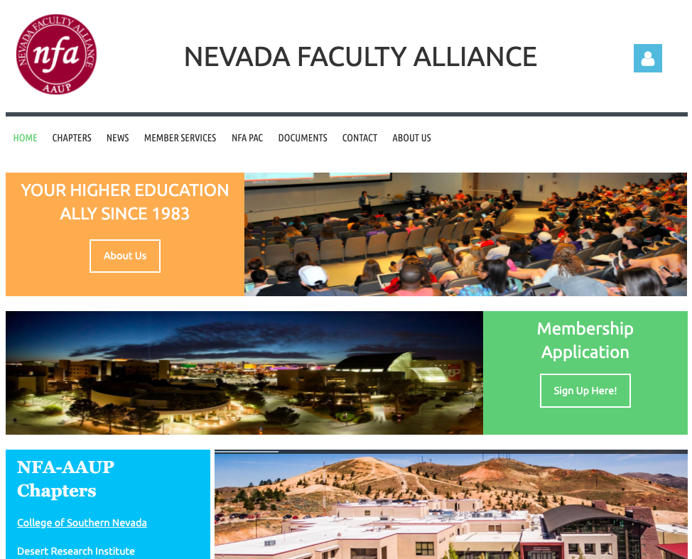 Nevada Faculty Alliance Nevada Faculty Alliance