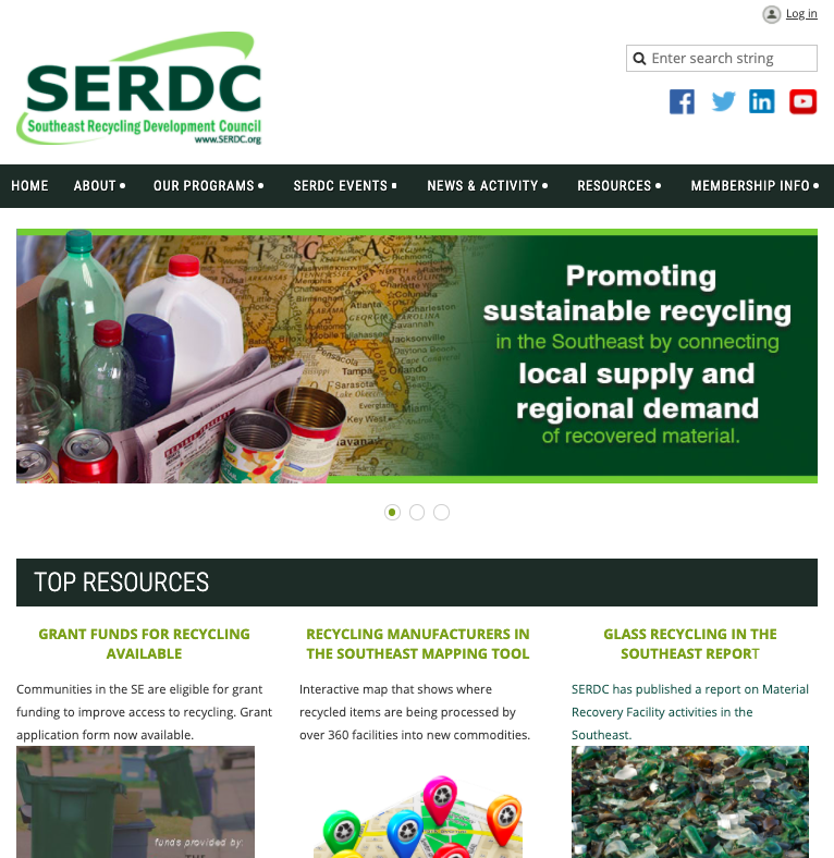 The Southeast Recycling Development Council