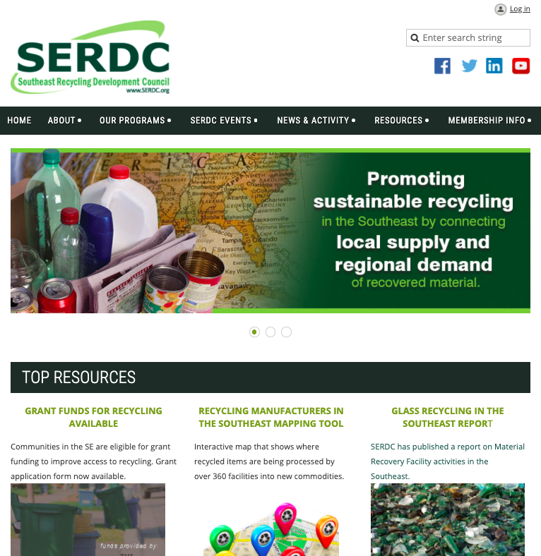 The Southeast Recycling Development Council The Southeast Recycling Development Council