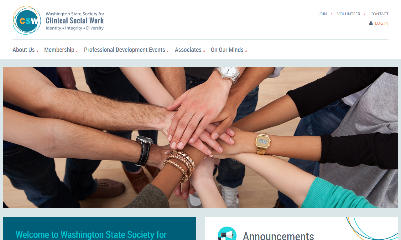 Washington State Society for Clinical Social Work Washington State Society for Clinical Social Work