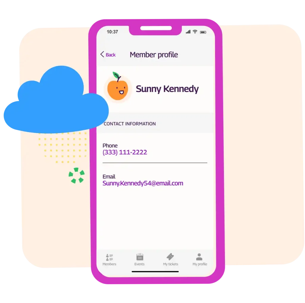 member profile